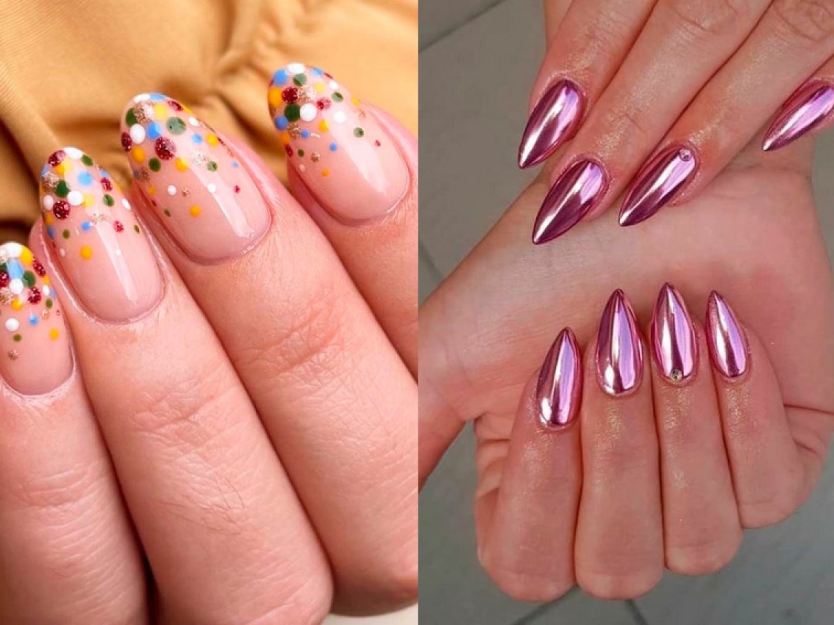 ideias de unhas decoradas para o carnaval