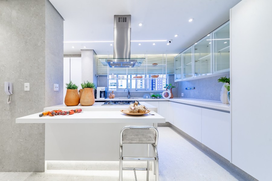 custo de uma cozinha moderna 2026 com tecnologia invisível