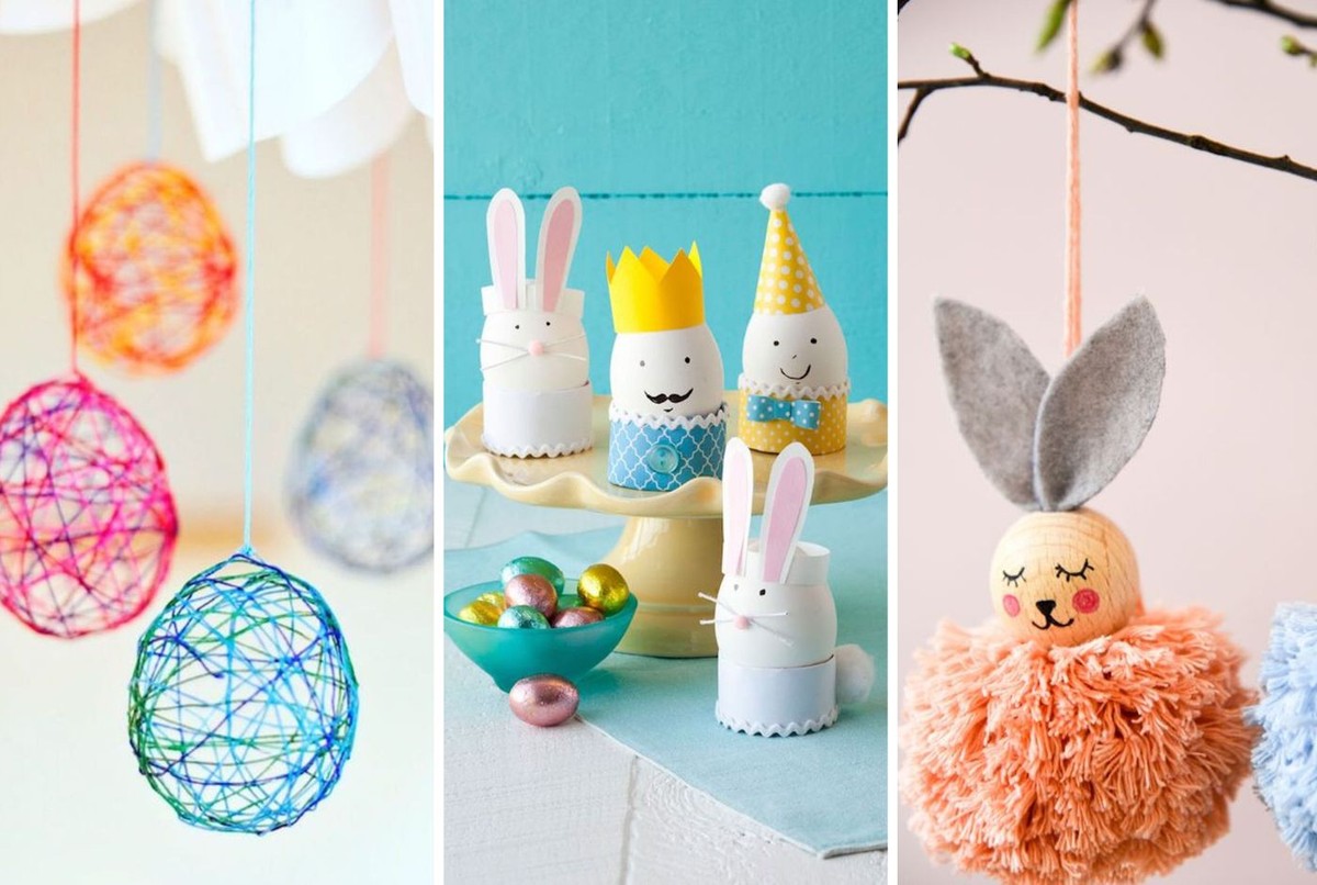 ideias decoração pascoa simples e barata