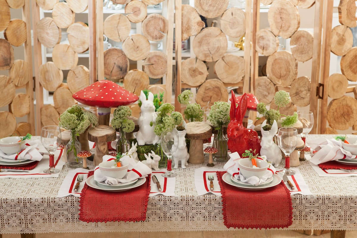 como fazer arvore de pascoa com galhos secos