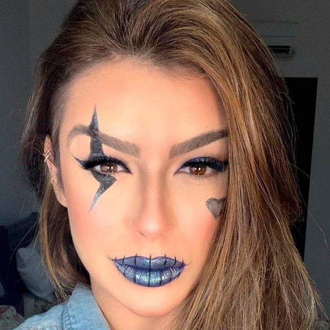 ideias maquiagem halloween criativas