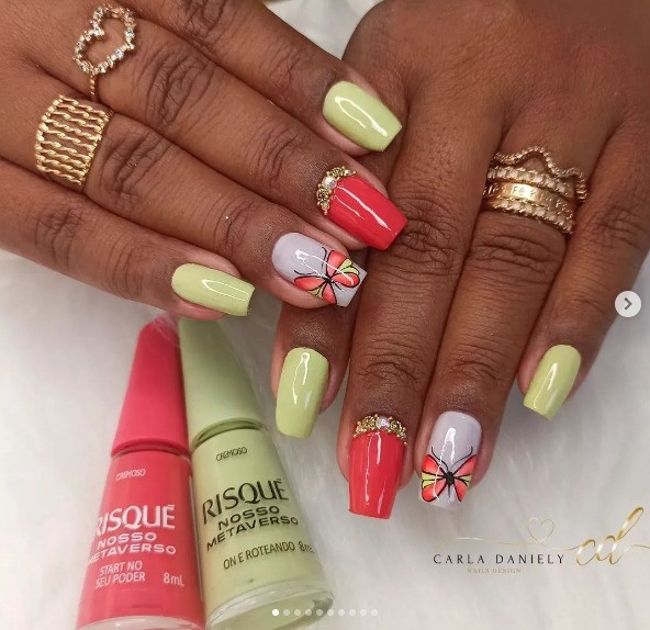 unha em gel vs unha acrílica qual a diferença