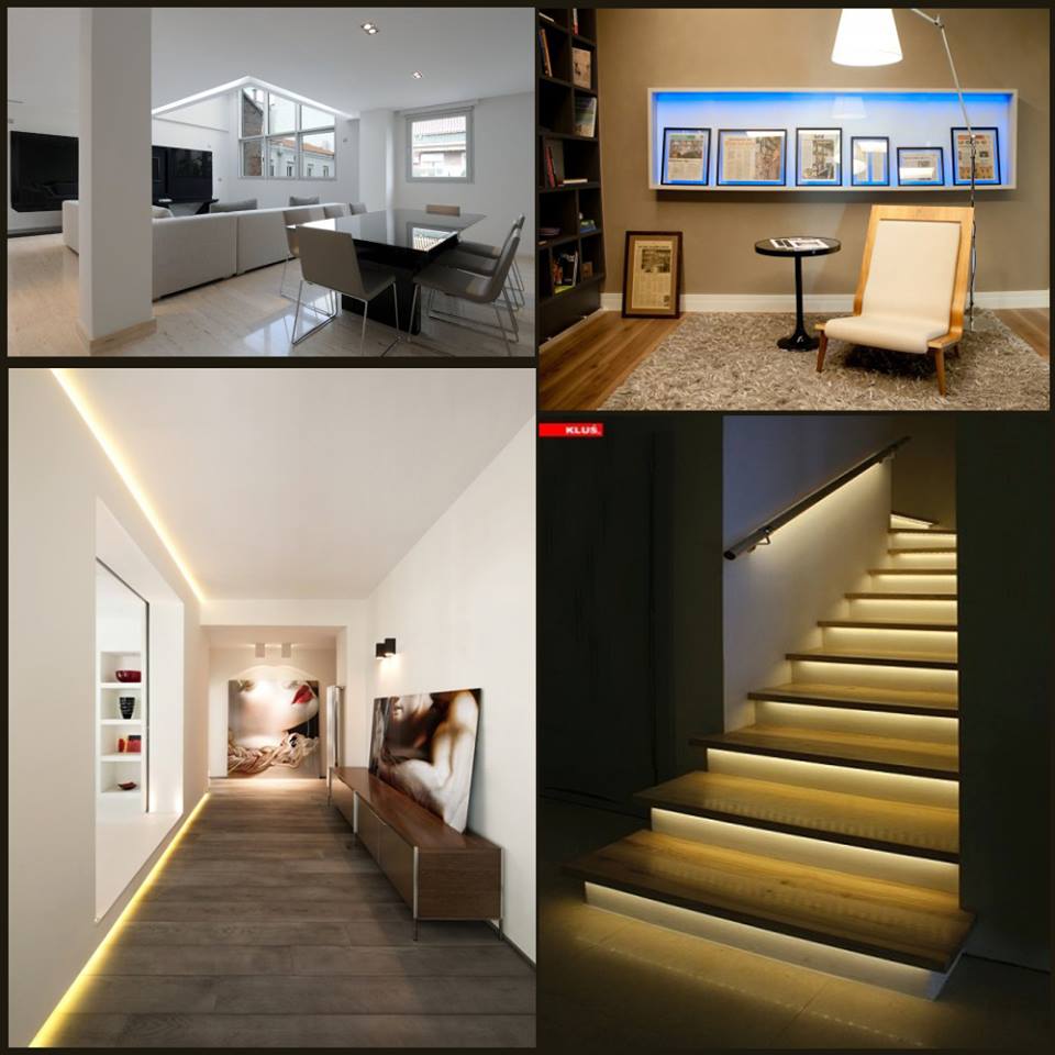 iluminacao com fita de led