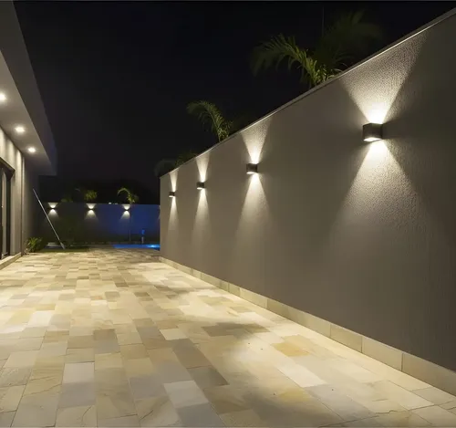 iluminação indireta com perfil de LED
