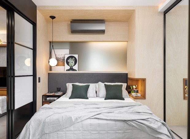 iluminação led cabeceira quarto casal