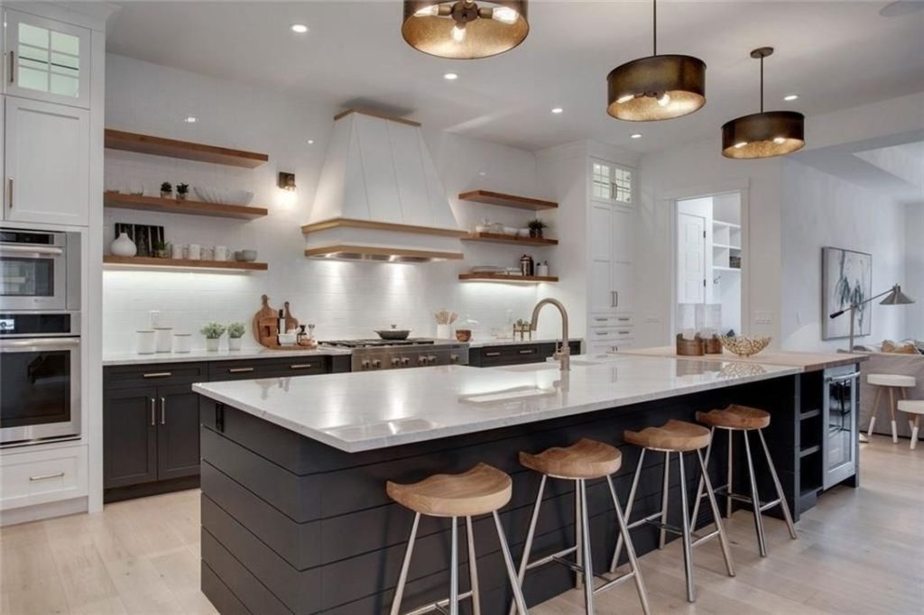 erros comuns ao iluminar cozinha com ilha