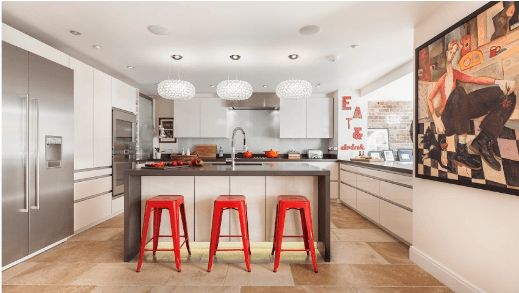 iluminacao para cozinha pequena