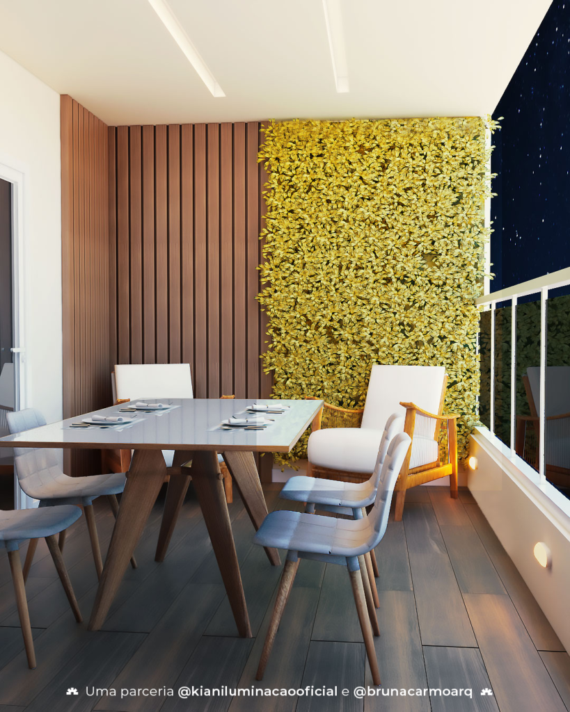 Luz quente vs. luz fria: qual a melhor para sua varanda?