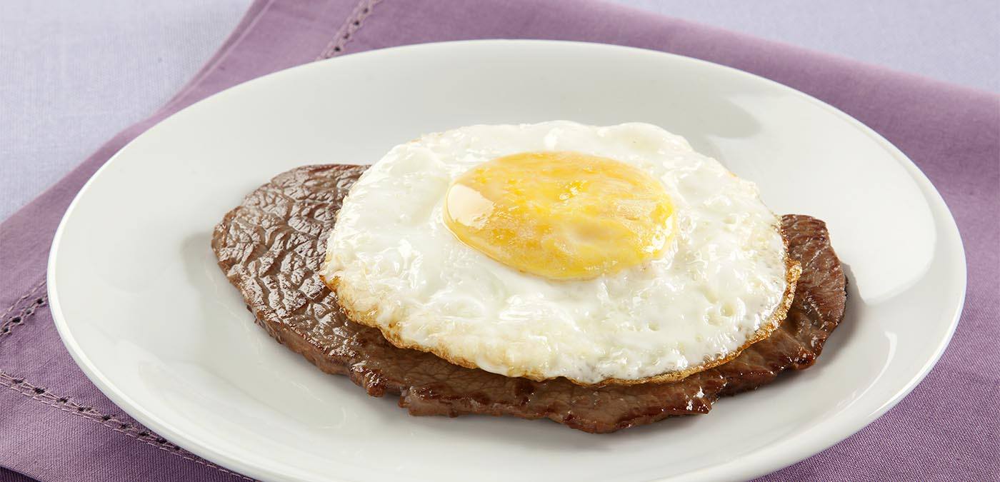 imagens de bife a cavalo