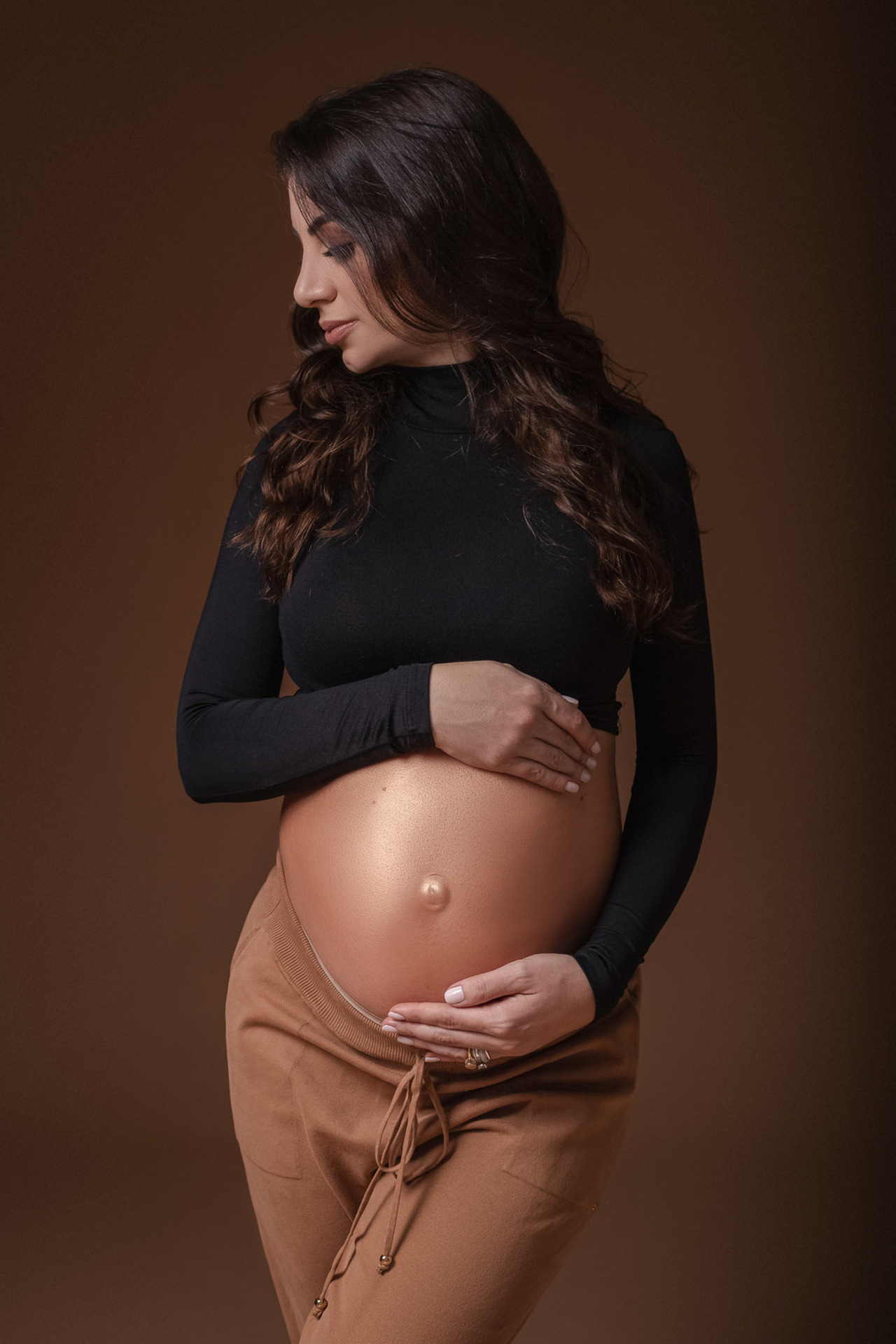 5 ideias de poses para ensaio gestante