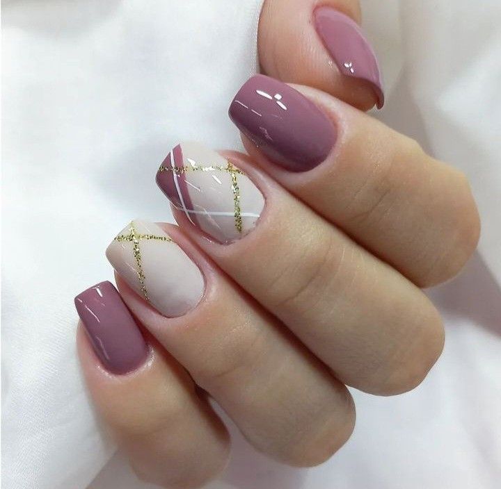ideias de unhas simples e delicadas para casamento