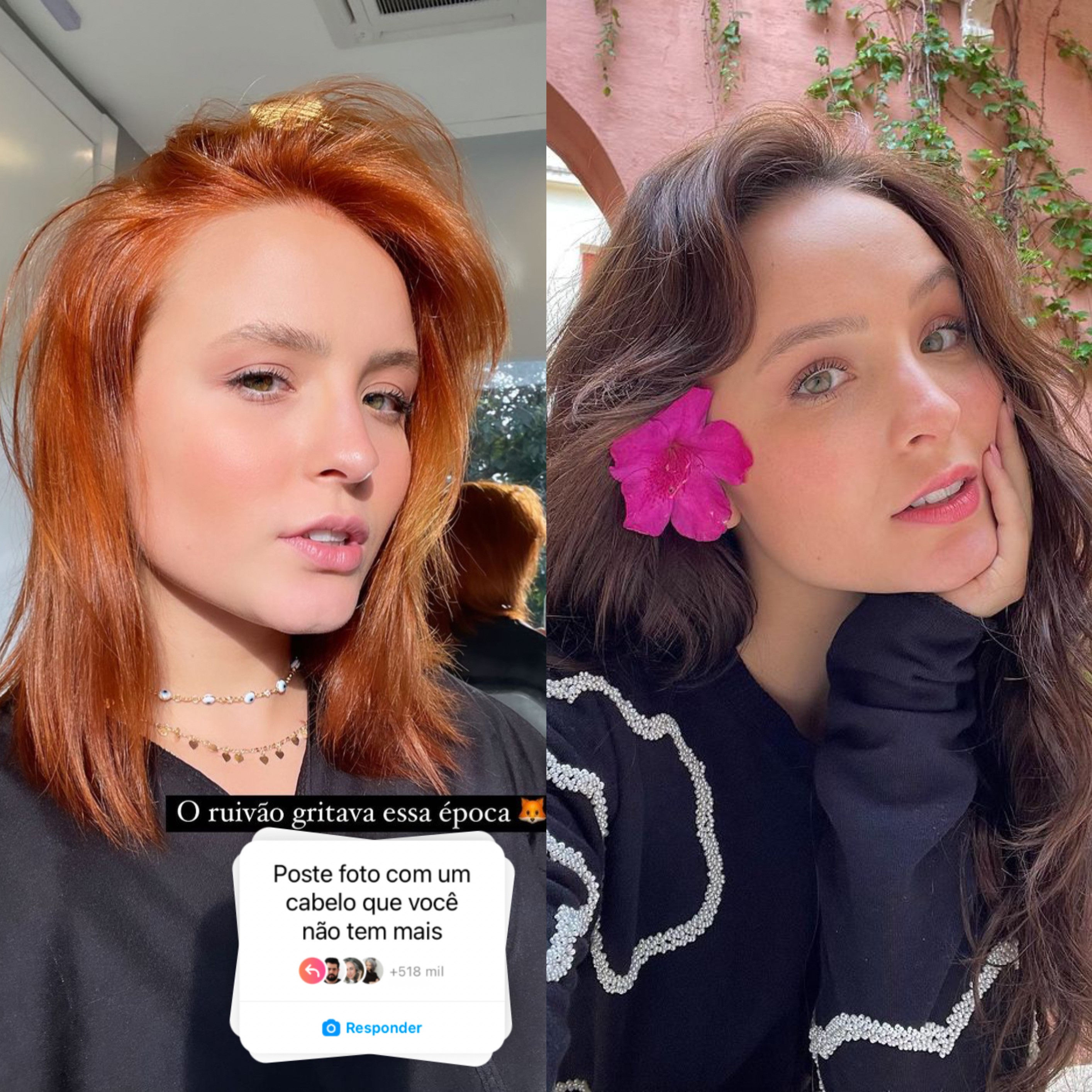 instagram de cabelos