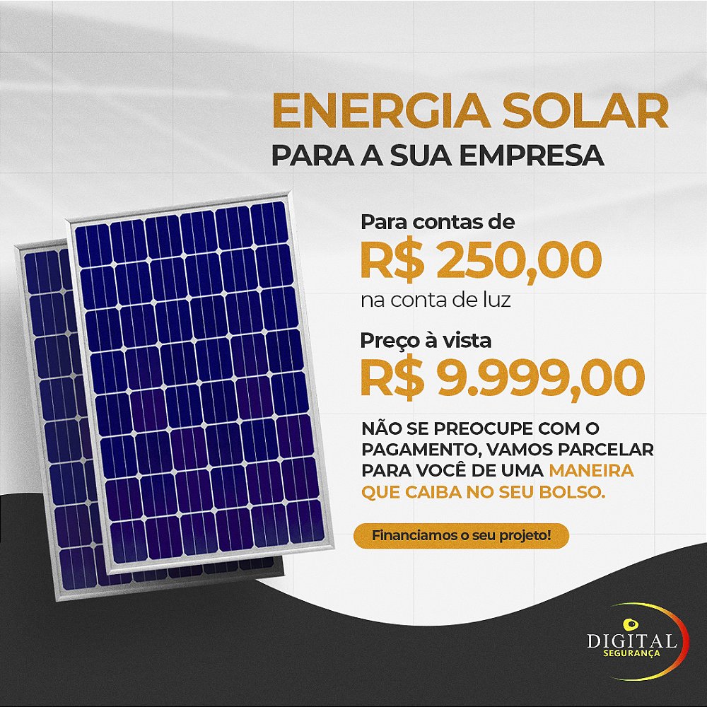 Instalação de painel solar preço Palmas
