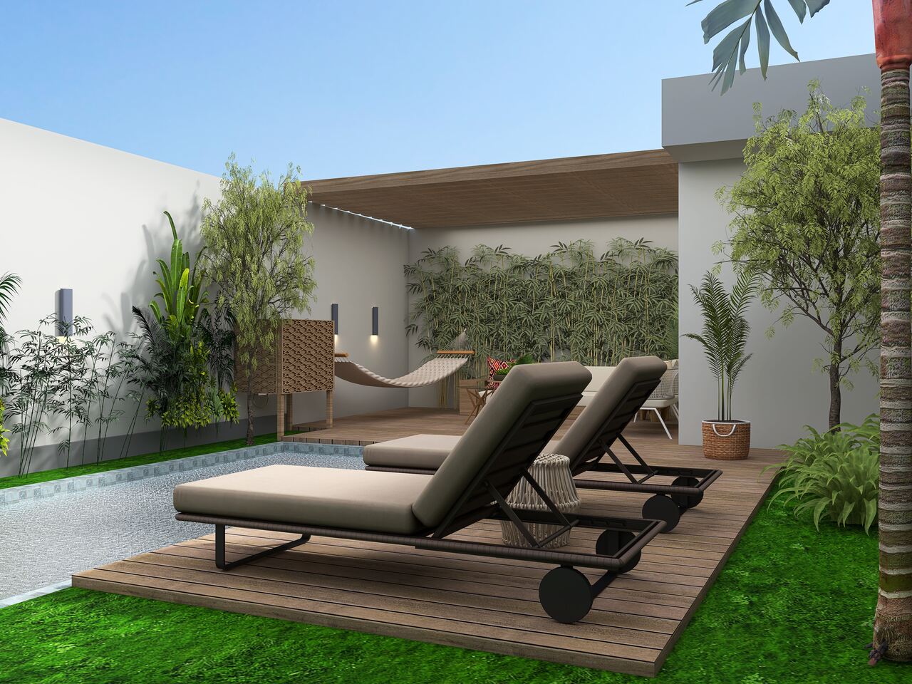 5 ideias de títulos:
1. Transforme seu quintal: Guia completo para um jardim externo deslumbrante.
2. Plantas resistentes e dicas de decoração para um jardim externo perfeito.
3. Jardim econômico: Como criar um oásis verde sem gastar muito.
4. Soluções inteligentes para jardins pequenos: Maximizando o espaço com verde.
5. Paisagismo sustentável: Dicas de DIY e reciclagem para seu jardim.