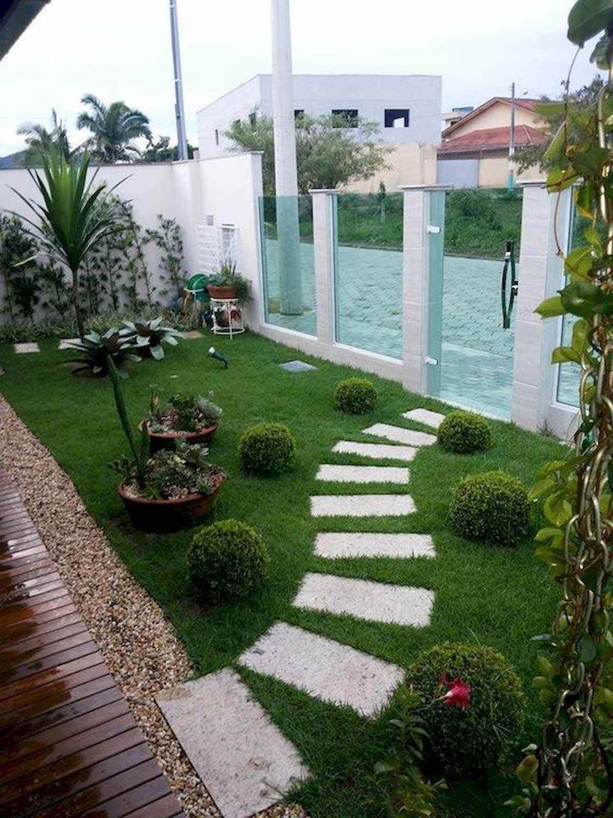 jardim de entrada barato