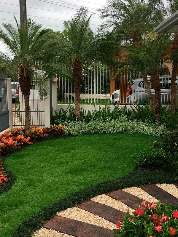 como fazer jardim simples