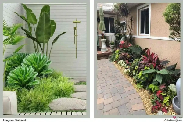 como fazer jardim simples