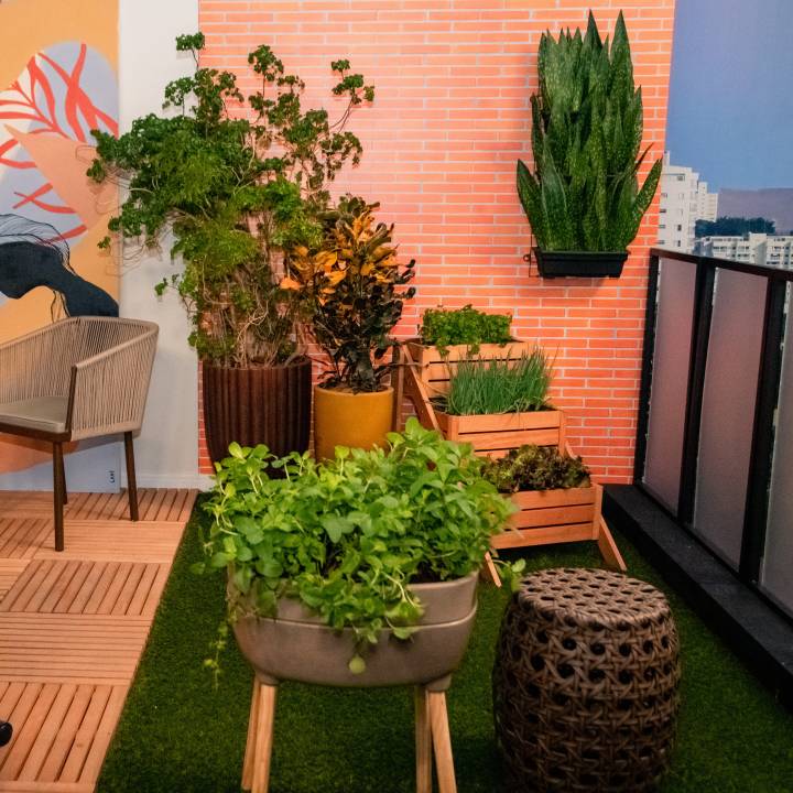 jardinagem para apartamentos pequenos