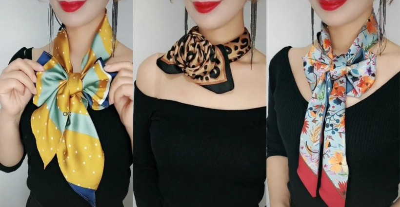 jeitos de amarrar lenço