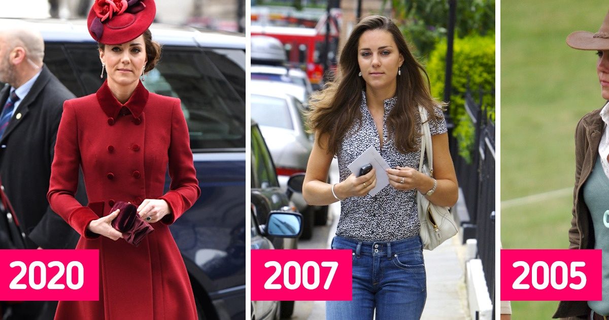 kate middleton antes e depois