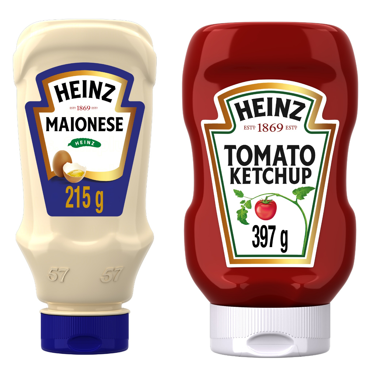 diferenças nutricionais ketchup maionese