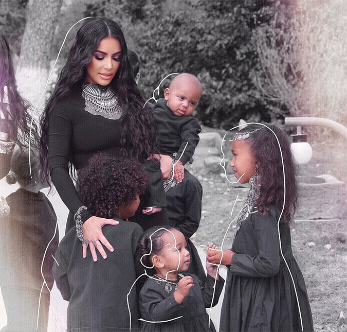 A Vida dos Filhos de Kim Kardashian: De North a Psalm