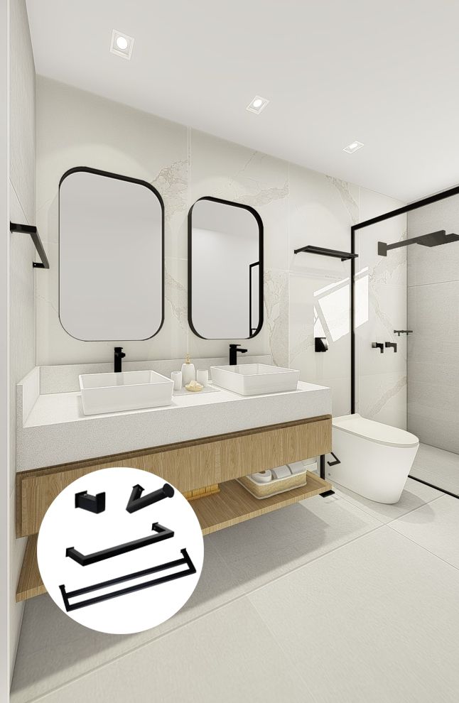 Kits de Acessórios Autocolantes: Praticidade e Estilo Sem Furos na Parede