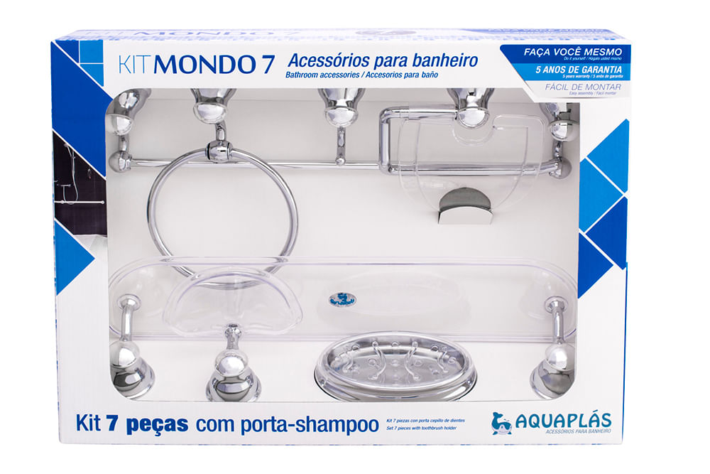 kit de acessorios para banheiro