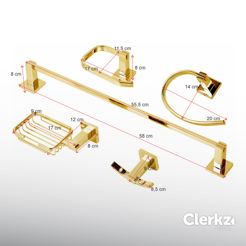 Transforme Seu Banheiro: Ideias de Decoração com Kits de Acessórios Modernos