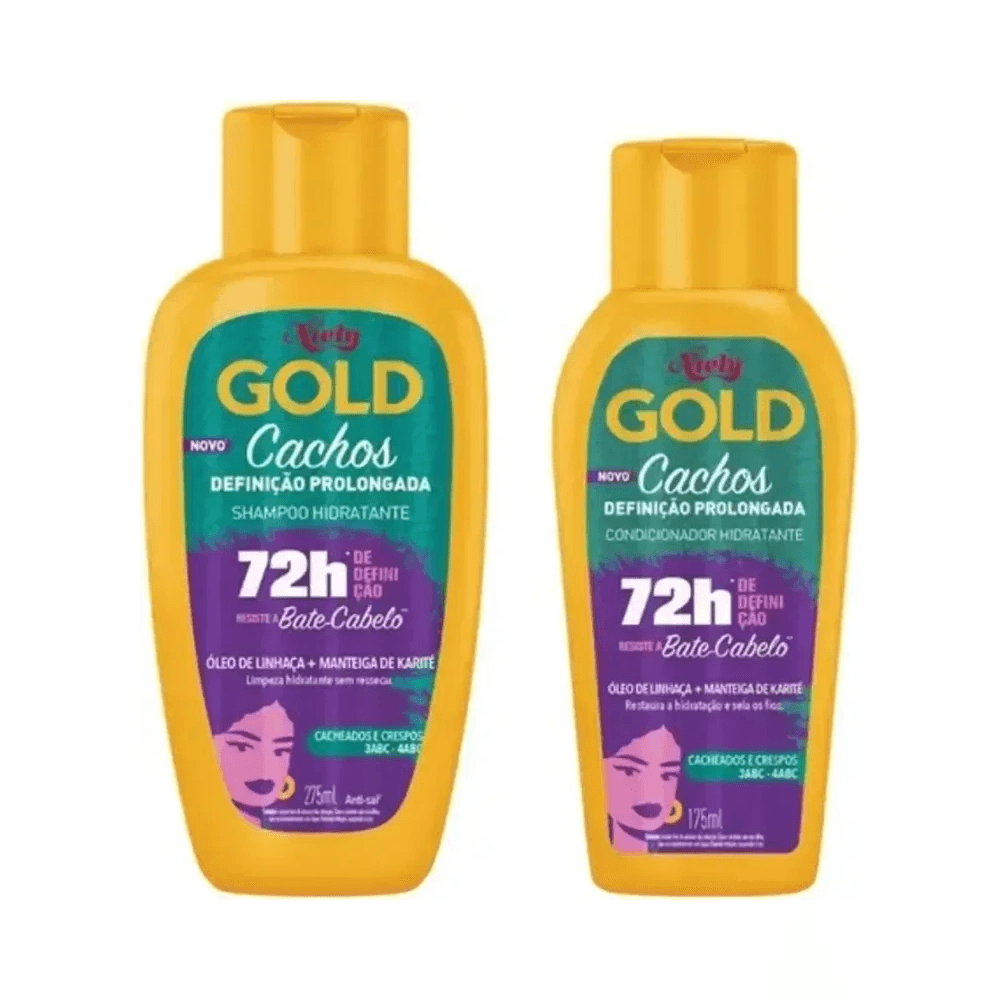 kit shampoo e condicionador para cabelos cacheados low poo