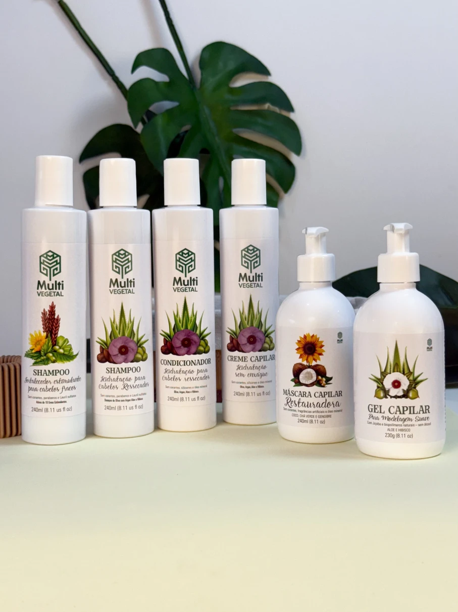 kit shampoo e condicionador para cabelos cacheados recuperação intensiva