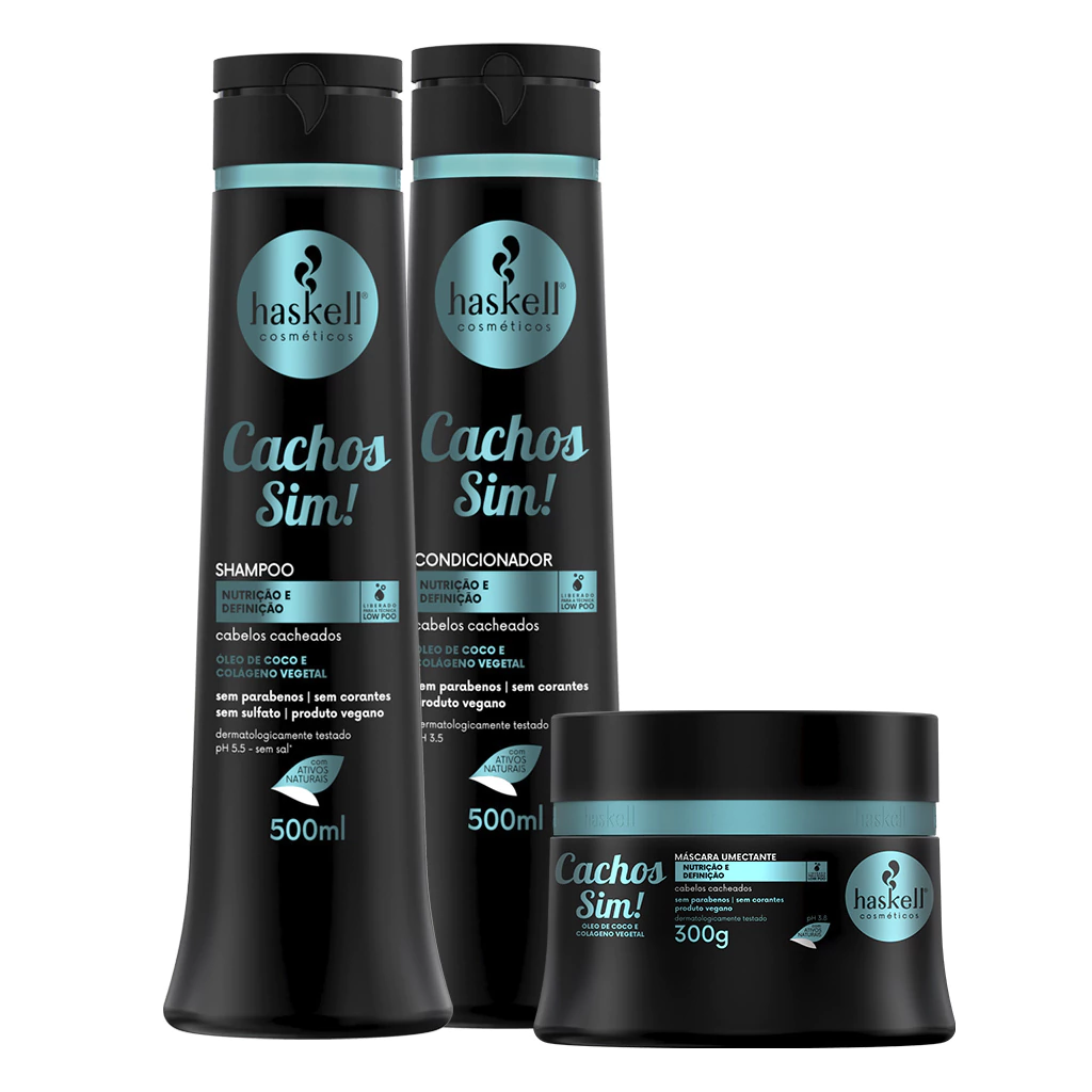 kit shampoo e condicionador para cabelos cacheados preço acessível
