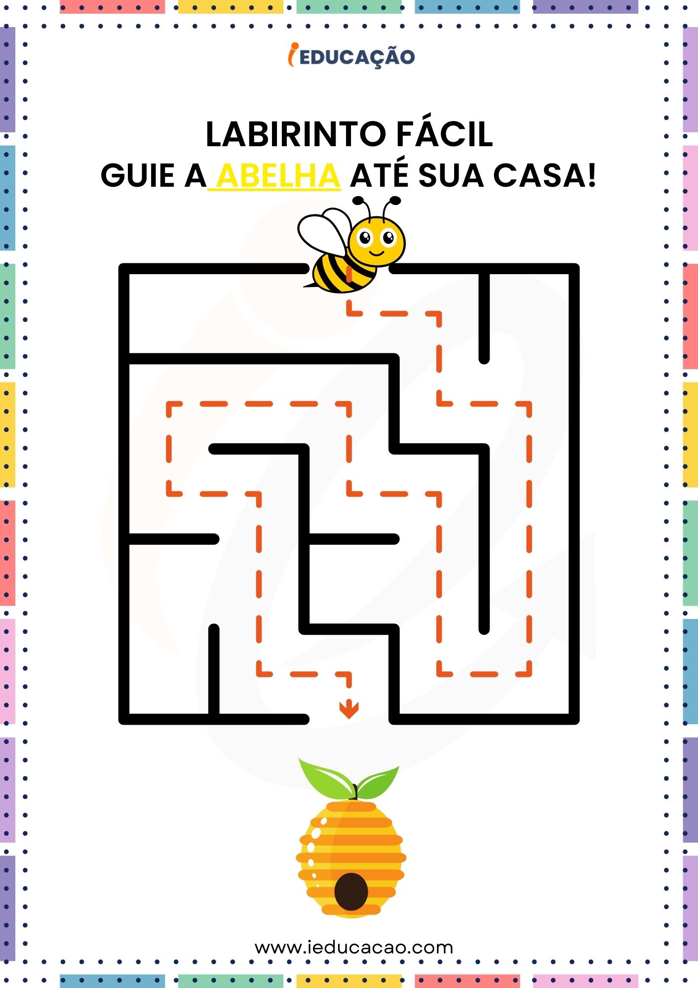 labirinto para imprimir