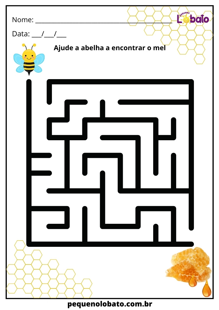 labirinto para imprimir