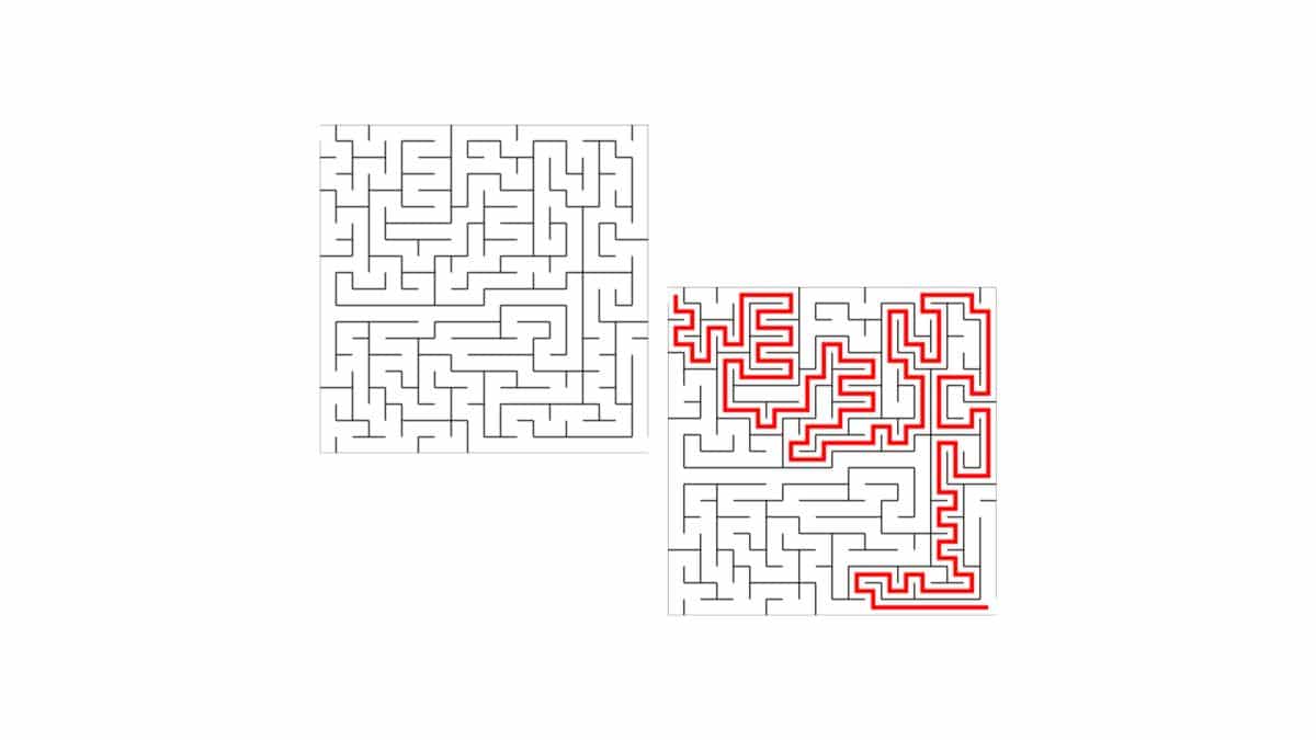 labirinto para imprimir