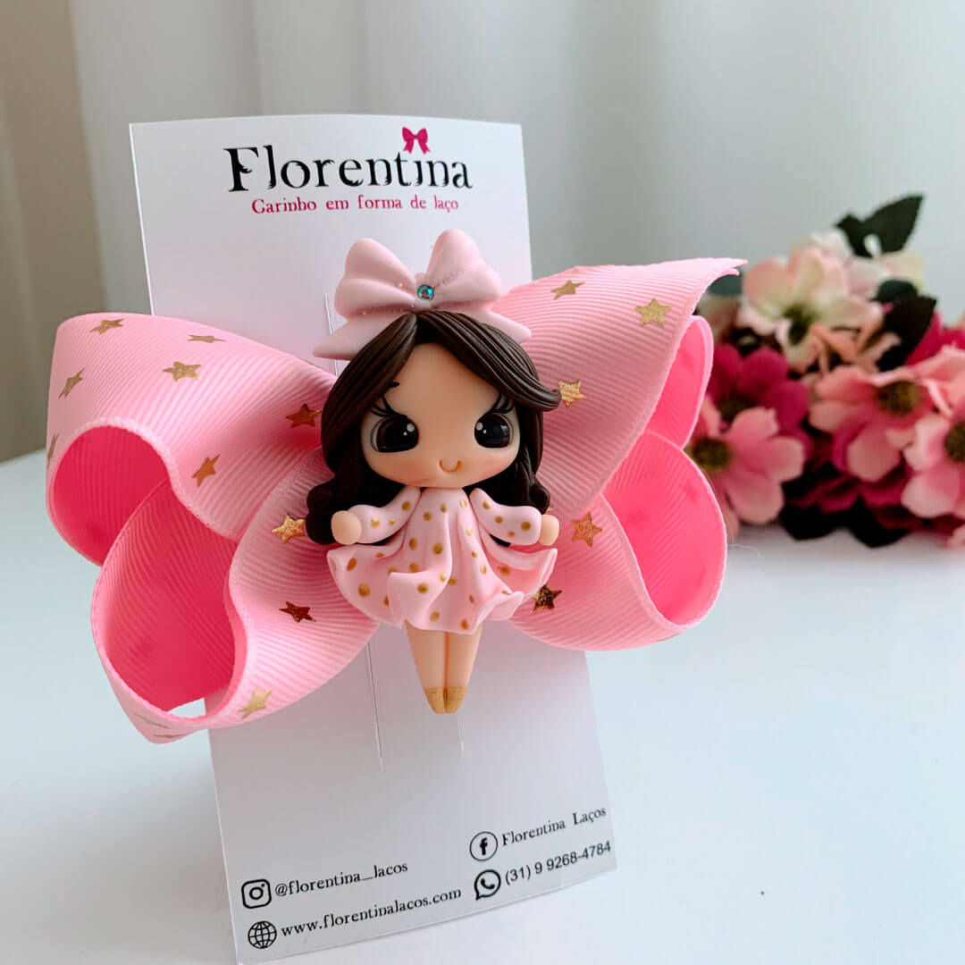 laços de cabelo para bebês