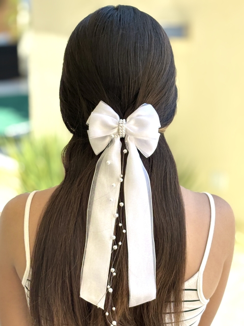 laços de cabelo de gorgurão