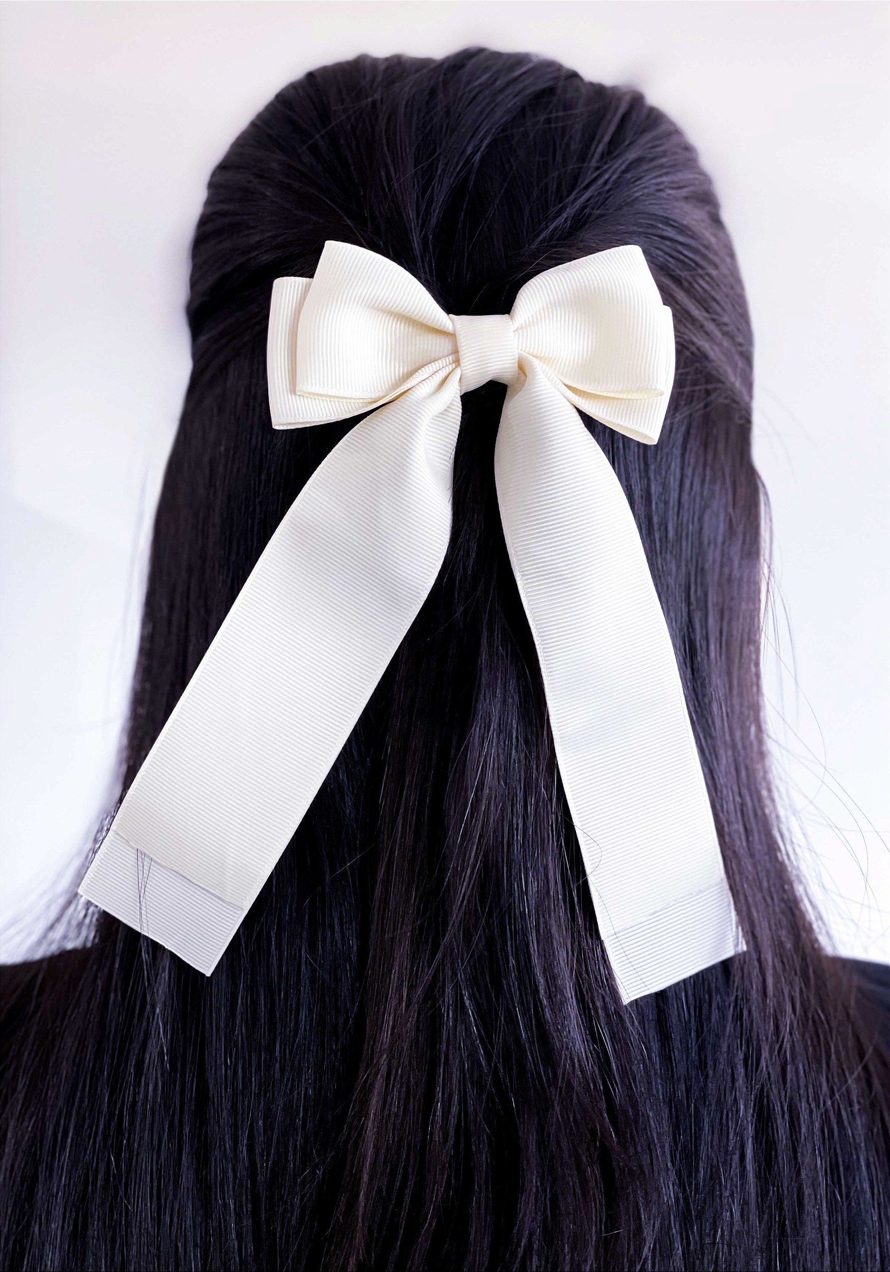 laços de cabelo de seda