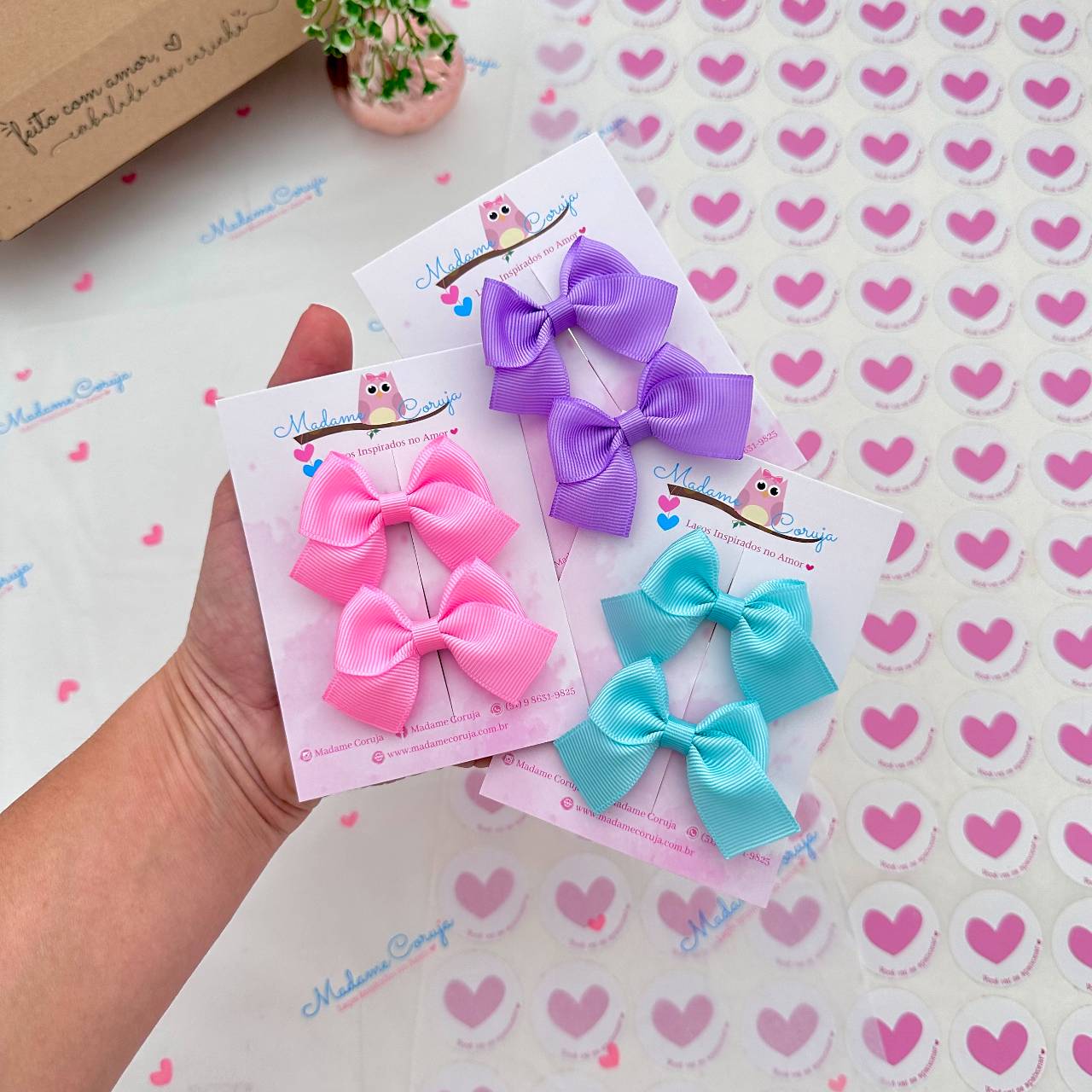 Modelos de Laços de Cabelo: Gravatinha