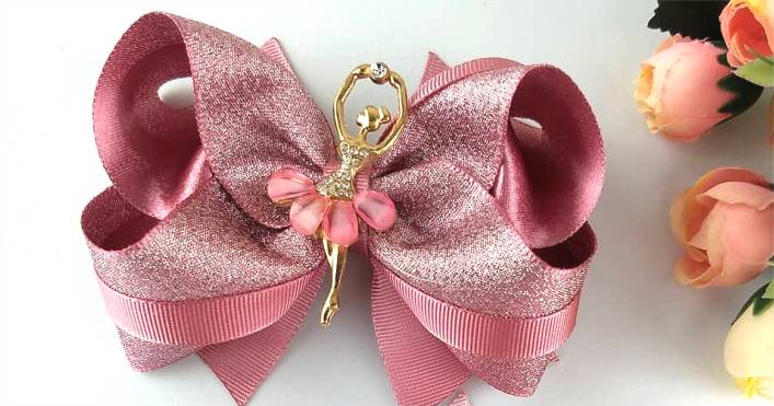 laços de cabelo grande