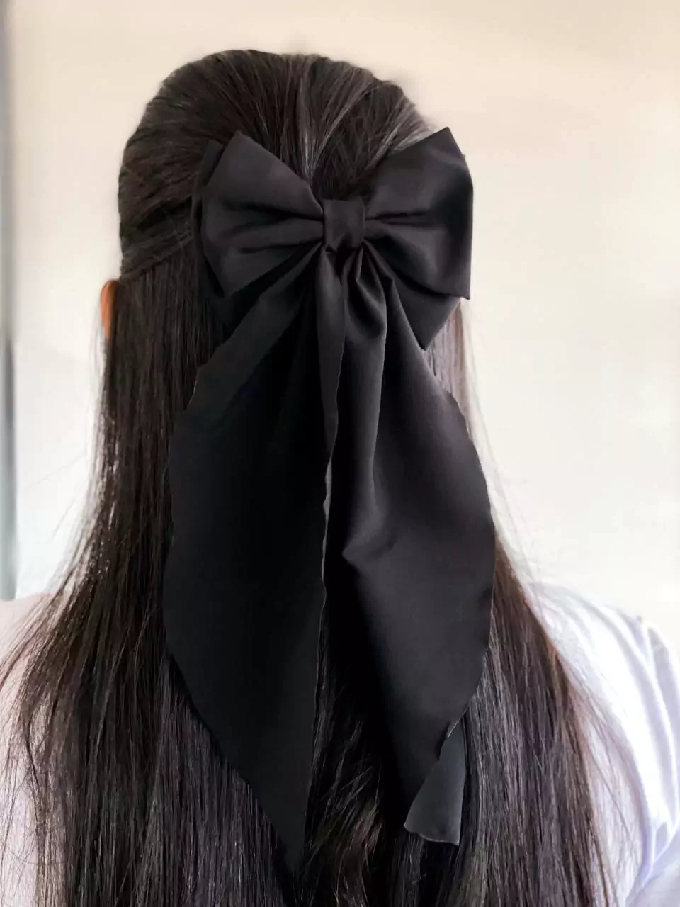 erros comuns ao usar laço de cabelo grande