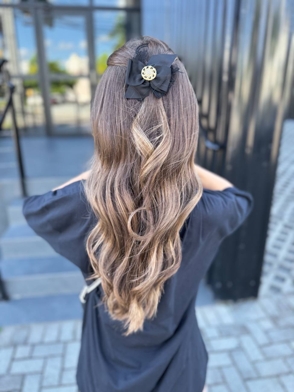 como fazer um maxi laço de cabelo estilo coquette