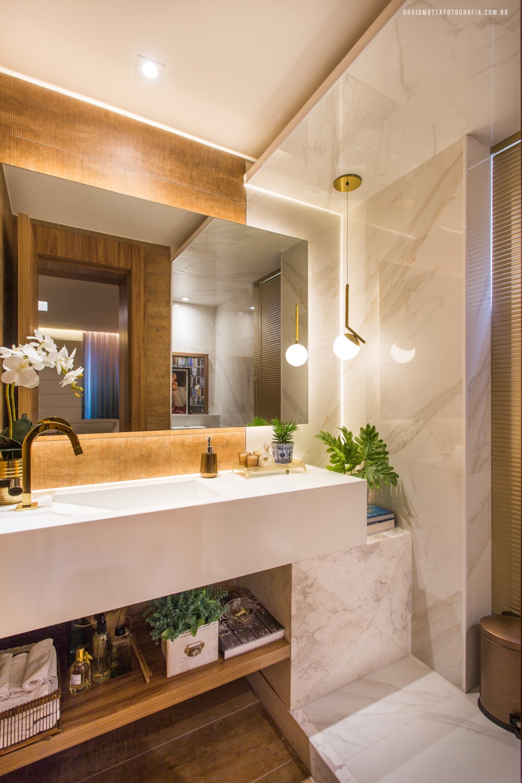 lavabo com cuba esculpida