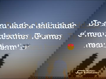 legenda para foto de namorados