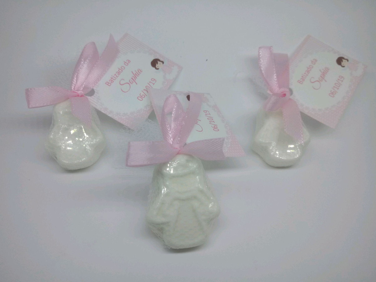 lembrancinha batizado menina