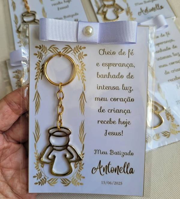 lembrancinha batizado comestível