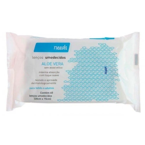 lenço umedecido needs