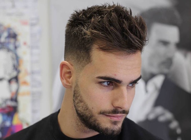 como definir linha de cabelo masculina com gel