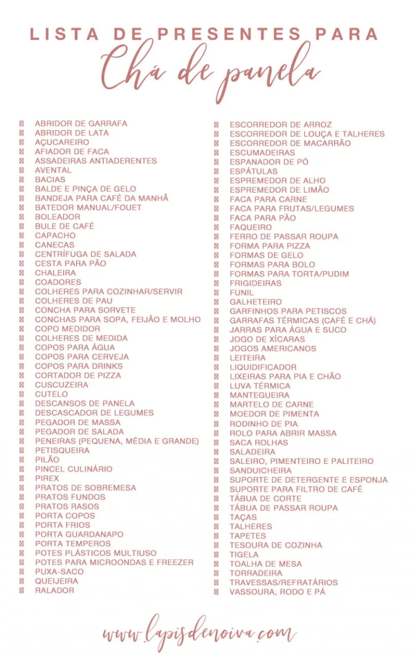 5 ideias de títulos