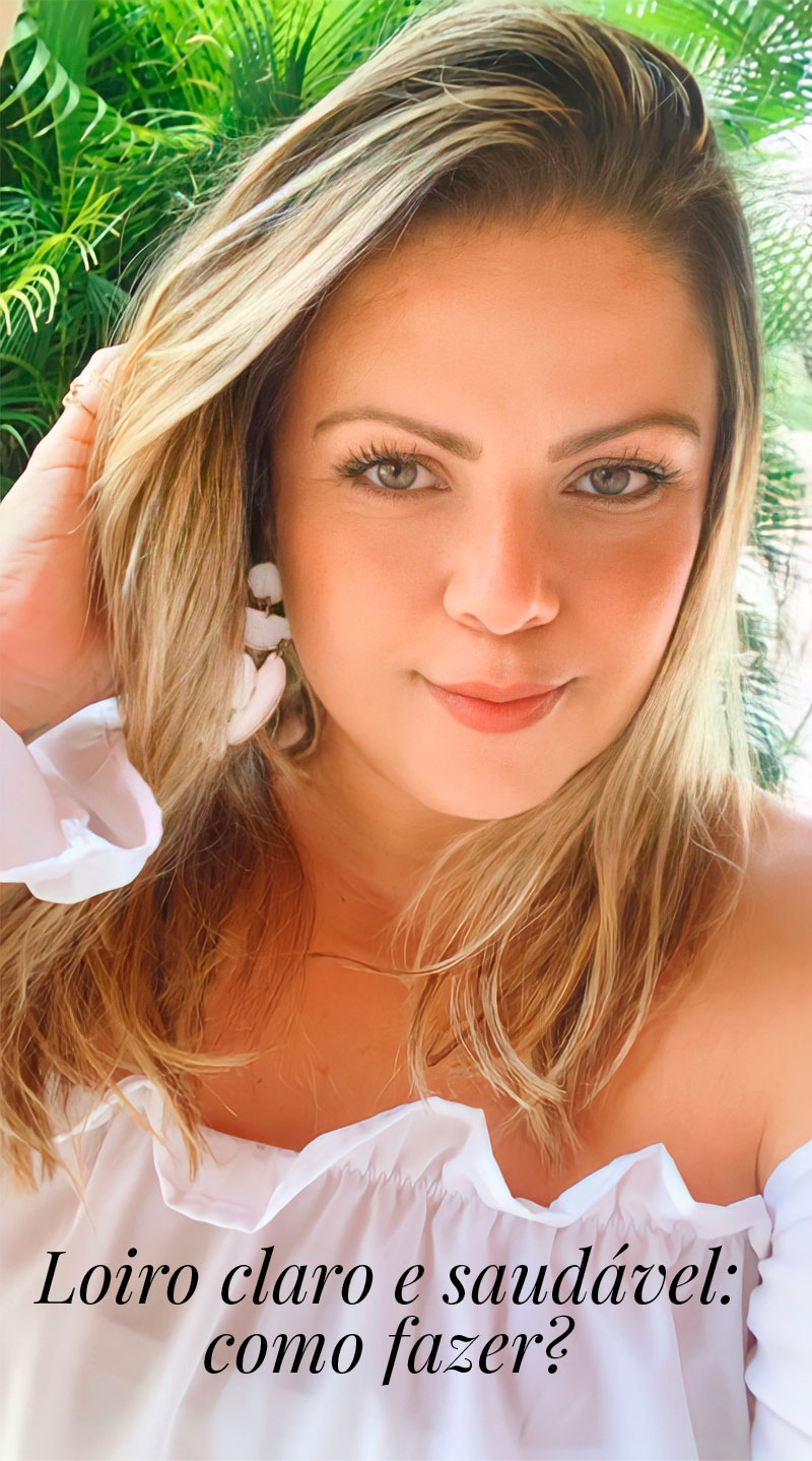 Dicas de Manutenção para Cabelos Loiros Claríssimos